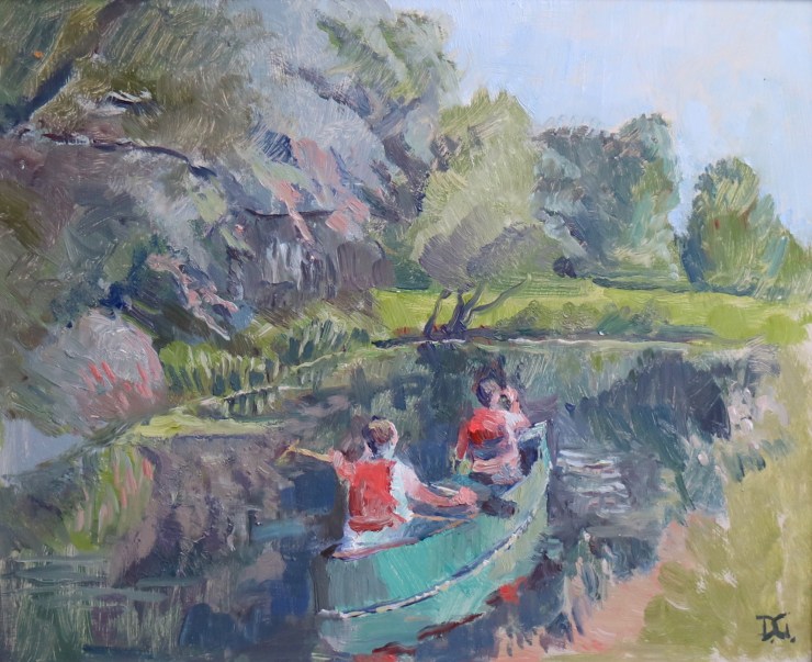 Canoeing on the Waveney