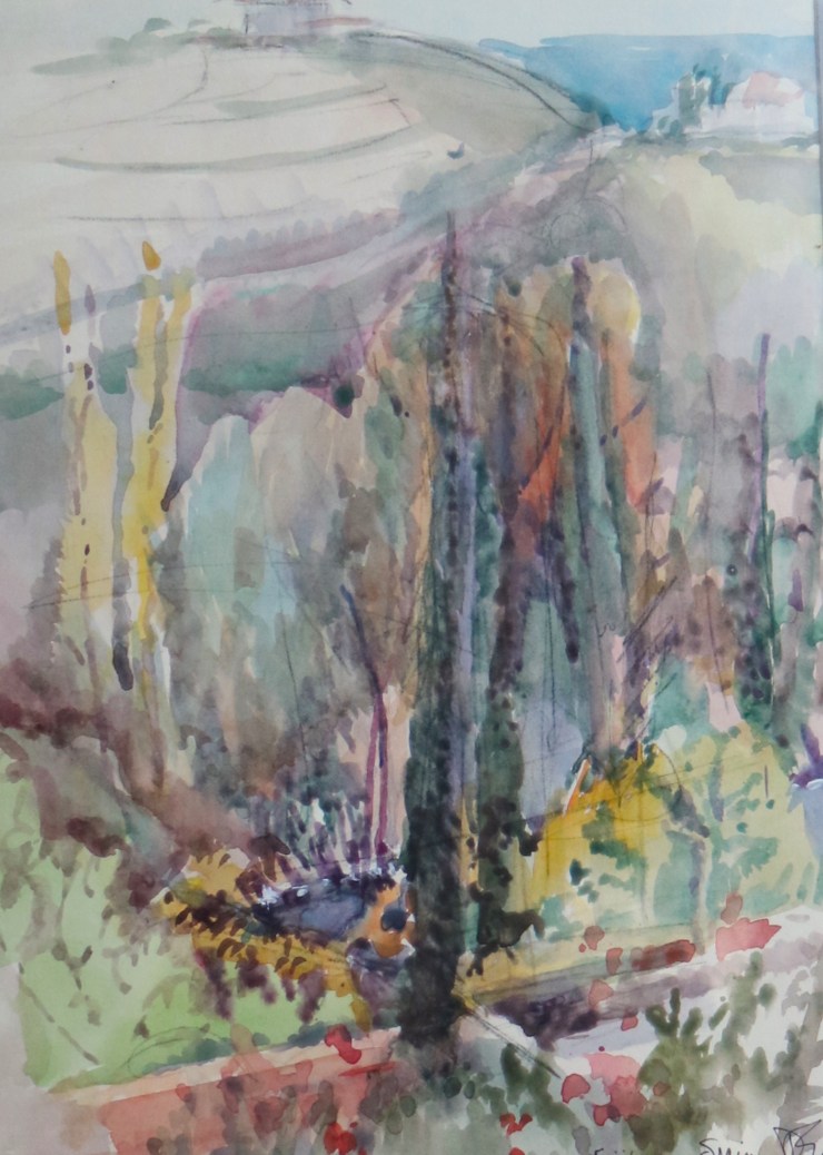 Frigiliana Spain 11 x 16 WC