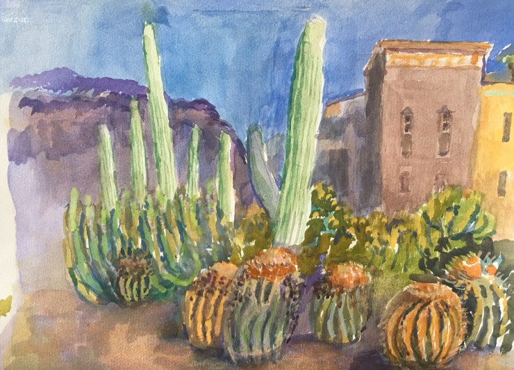 Grand Caneria with Cactuses