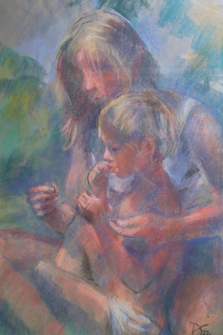 Hannah and luke 2 Pastel